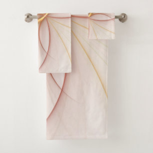 Noble Cuivre Et Or Abstrait Art Fractal Moderne