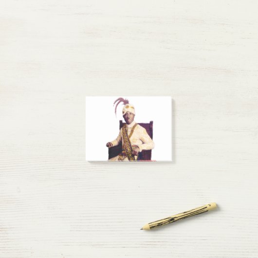 Noble Drew Ali Post-it® Notes (Op bureau)