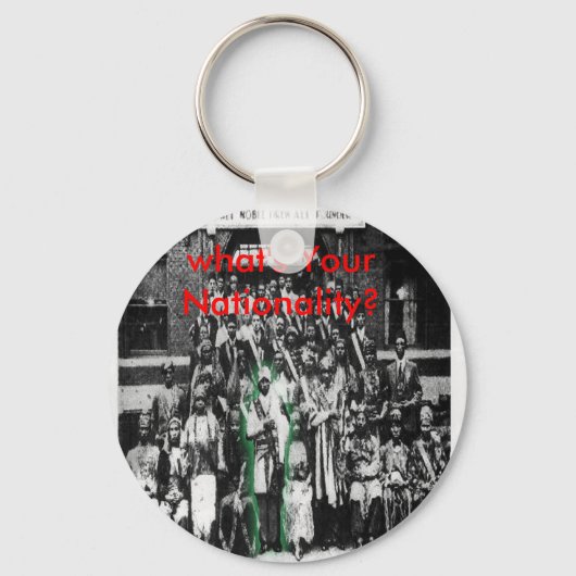 Noble Drew Ali Sleutelhanger (Voorkant)