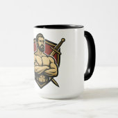 Noble Lion Shield-Mok Mok (Voorkant rechts)