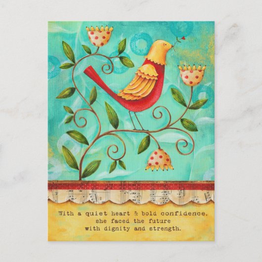 Noble Oiseau - Carte postale (Devant)