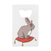 Noble Rabbit Kredietkaart Flessenopener (Achterkant)
