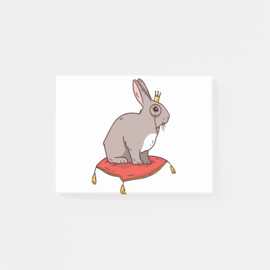 Noble Rabbit Post-it® Notes (Voorkant)
