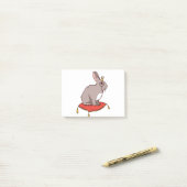 Noble Rabbit Post-it® Notes (Op bureau)