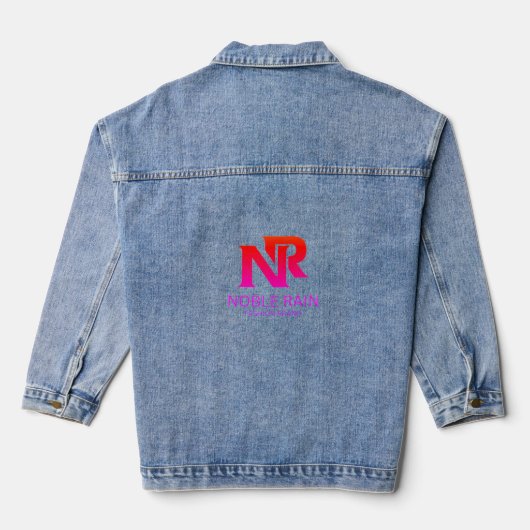 Noble Rain Denim Jasje Jacket (Achterkant)