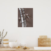 Noble Snow Spirit net als Bamboo Poster (Keuken)