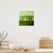 Noble St. Patrick's Day Shamrocks - Poster Print (Cuisine)