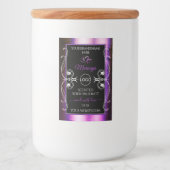 Noble violet noir Produit Diamants Étiquettes Ajou (Devant)