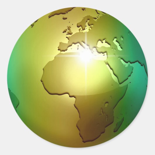 Noble World Globe - Sticker (Devant)