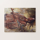 Noblesse d'esprit, puzzle de Natif américain (Horizontal)