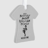 Noblesville Indoor Percussion 2020 Ornament (voorkant)