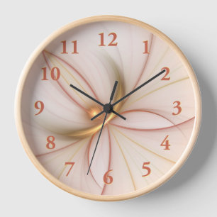 Nobly Copper and Gold Abstract Modern Fractal Art