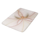 Nobly Copper and Gold Abstract Modern Fractal Art Badmat (Gekanteld)