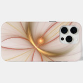 Nobly Copper and Gold Abstract Modern Fractal Art Case-Mate iPhone Case (Achterkant (horizontaal))