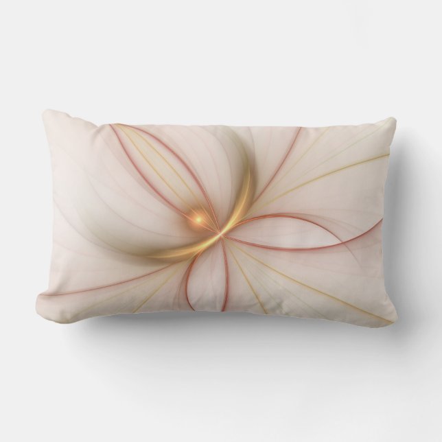 Nobly Copper and Gold Abstract Modern Fractal Art Kussen (Voorkant)