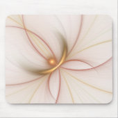 Nobly Copper and Gold Abstract Modern Fractal Art Muismat (Voorkant)