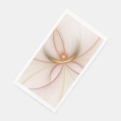 Nobly Copper and Gold Abstract Modern Fractal Art Servet (Hoek)