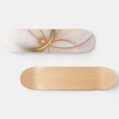 Nobly Copper and Gold Abstract Modern Fractal Art Skateboard (Horizontaal)