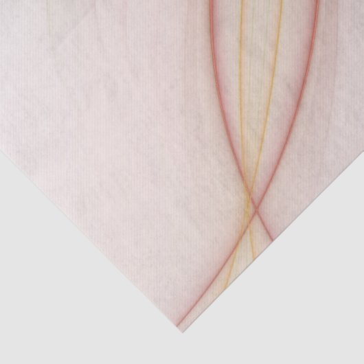 Nobly Copper And Gold Abstract Modern Fractal Art Tissuepapier (Detail)