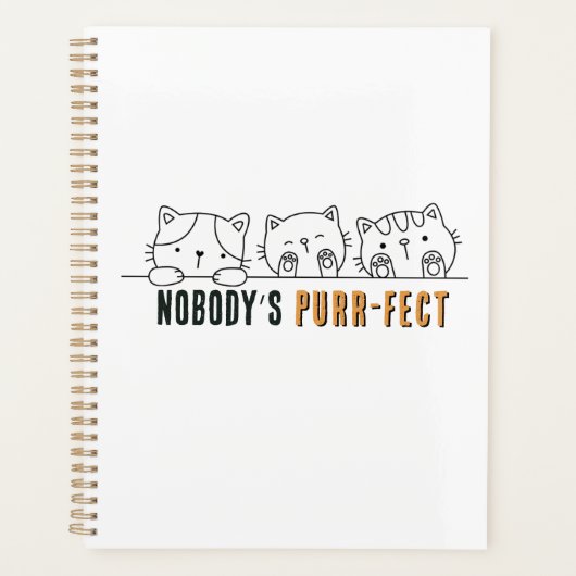 Nobody's Purr-fect Planner (Voorkant)