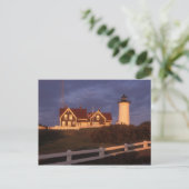 Nobska Lighthouse, Bossen Hole, Cape Cod Briefkaart (Staand voorkant)