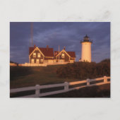 Nobska Lighthouse, Bossen Hole, Cape Cod Briefkaart (Voorkant)
