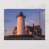 Nobska Lighthouse Bossen Hole Cape Cod Briefkaart (Voorkant)