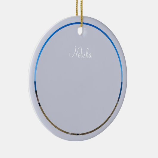 Nobska Lighthouse Cape Cod Kerstmis Keramisch Ornament (Rechts)