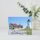 Nobska Lighthouse Cape Cod MA Carte postale #2 (Debout devant)