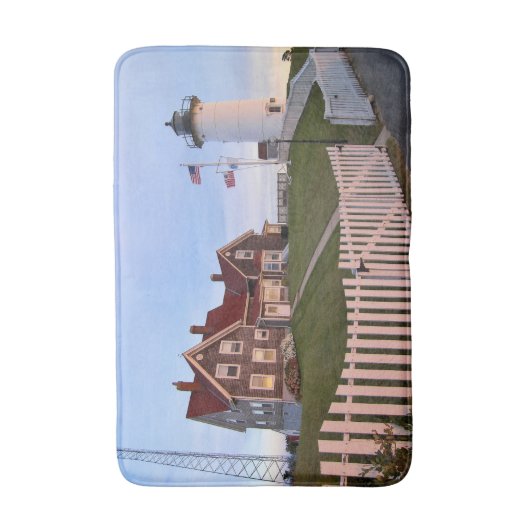 Nobska Point Lighthouse, Cape Cod Massachusetts Badmat (Voorkant Verticaal)