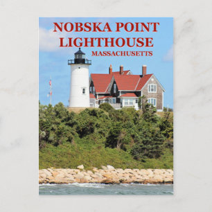 Nobska Point Lighthouse, Massachusetts Briefkaart