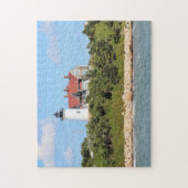 Nobska Point Lighthouse, Massachusetts Puzzle Legpuzzel (Verticaal)