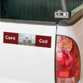 Nobska Point Lighthouse-reeks Bumpersticker (Op Truck)