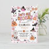 N'obtenez pas Éffrayant Halloween Party Invitation (Debout devant)