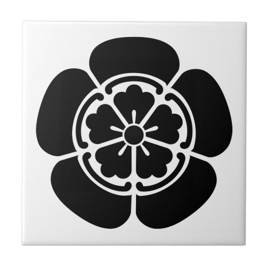 Nobunaga Oda Tegeltje (Voorkant)