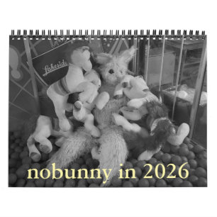 Nobunny in 2026 kalender retrospectieve editie