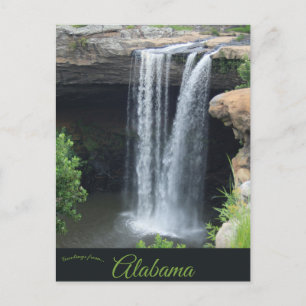 Noccalula Falls Gadsden Alabama Briefkaart