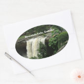 Noccalula Herfsten, Gadsden, Alabama Ovale Sticker (Envelop)