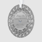 Noces de diamant - 50 ans de mariage - Fleurs arge (devant)