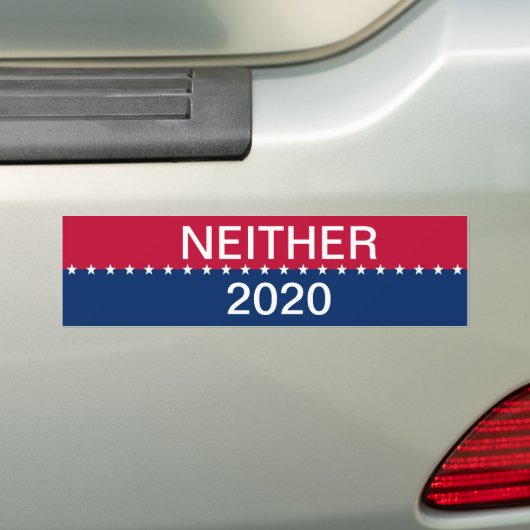 Noch 2020 bumpersticker (Op auto)