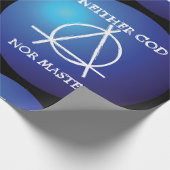 Noch God, noch Meester Anarchie Symbool Cadeaupapier