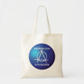 Noch God, noch Meester Anarchie Symbool Tote Bag (Voorkant)