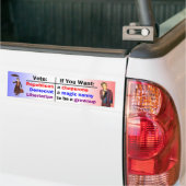 Noch Nanny noch Chaperone Bumpersticker (Op Truck)