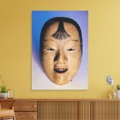 Noch theatermasker van een jongen genaamd canvas afdruk (Insitu (Woonkamer))