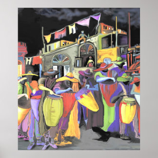 *Noche de tambores Highlight * HET UNIQ VAN DE ALB Poster