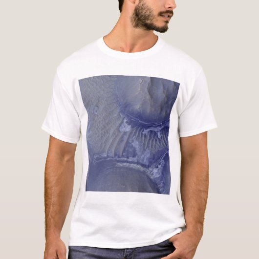 Noctis Labyrinthus formatie op Mars T-shirt (Voorkant)