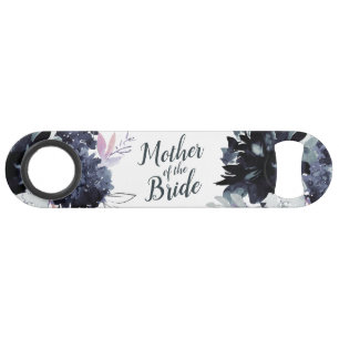 Nocturale Bloemige Aquarel Moeder van de Bruid Speed Flessenopener