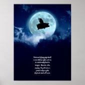Nocturnal Flying Pig Poster (Voorkant)