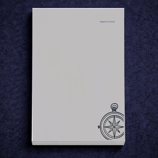 Nocturnal Study dark academia compass Post-it® Notes