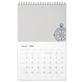 Nocturnal Study dark academia Pocket Watch    Kalender (Jan 2026)